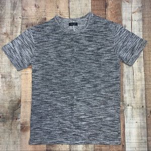 Zara Man | Gray & Black Tee